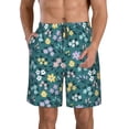 thumbnail image 1 of Fotbe Floral Trajes de Baño Estampados para Hombre, Shorts de Verano de Secado Rápido, Ropa de Playa, Bañadores-Medium, 1 of 6