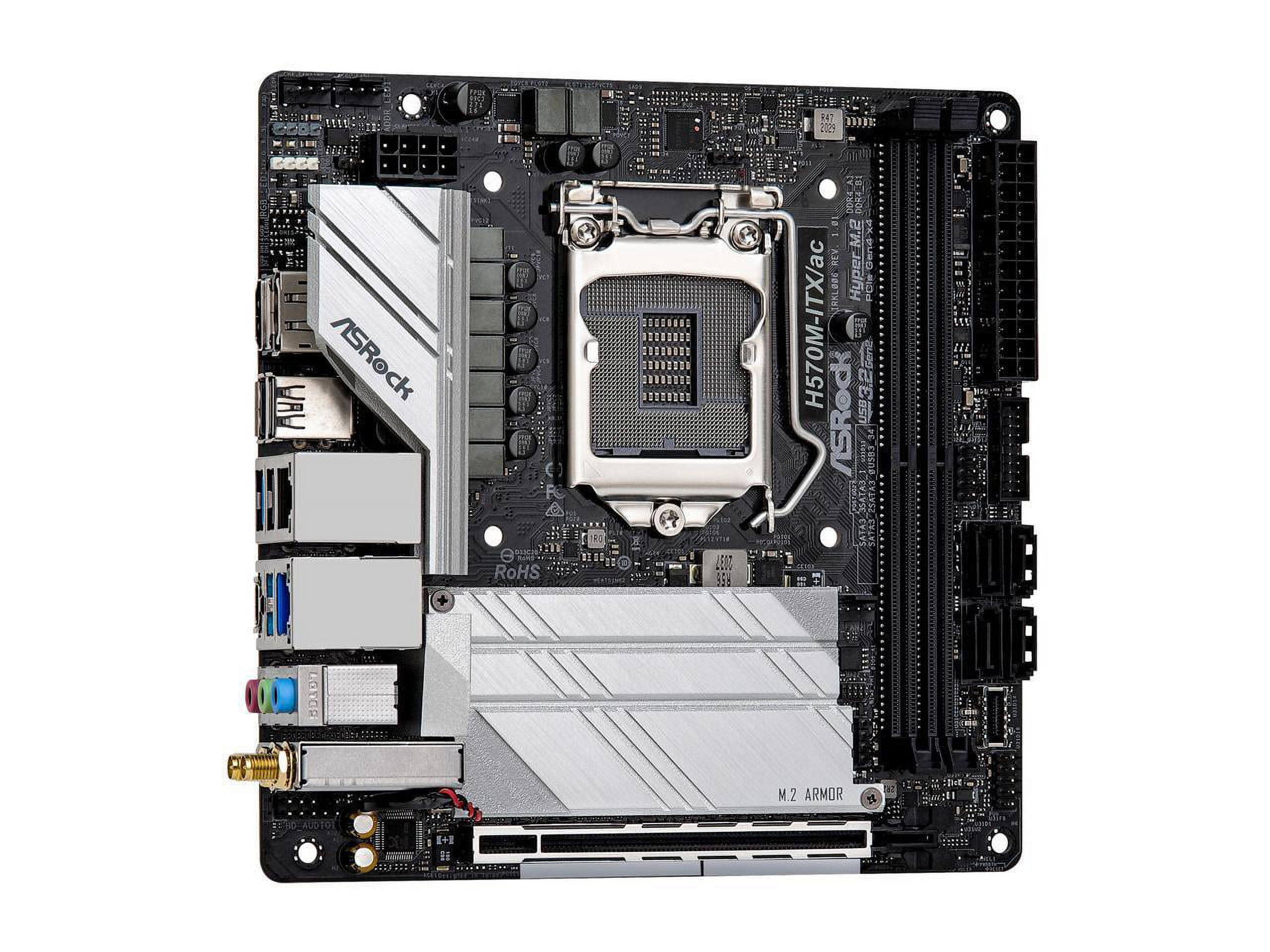 H570M-ITX/ac | ASRock(アスロック) LGA 1200 Intel H570 Mini