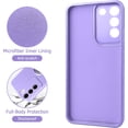 thumbnail image 3 of Compatible for Samsung Galaxy S22 Plus Case with Ring Holder [360° Rotatable Magnetic Kickstand] Soft TPU Cover Microfiber Inner Lining Protective Phone Case for Galaxy S22 Plus Purple, 3 of 10