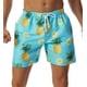 thumbnail image 1 of Simple Pineapple Graphic Beach Shorts Pants Men 3D Printing Surf Board Shorts Summer Hawaii Swimsuit Swim Trunks Cool Ice Shorts Fivean unisex, 1 of 2