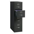 thumbnail image 4 of Hirsh 26.5" Deep 4 Drawer Letter Width Vertical File Cabinet, Commercial Grade, Charcoal, 4 of 5