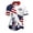 White, variant on Telankuip 4th of July Polo Shirts for Men 250 Anniversary USA Patriotic Graphic Short Sleeve T Shirts Summer Breathable Comfy Stylish Button Collar Workout Leisure Polo Tops White XL