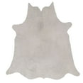 thumbnail image 2 of Attractive Cowhide Skin Natural Leather Brown White Area Rug Animal print-2278, 2 of 4