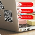thumbnail image 3 of Sticker Mania Funny Sticker Decals - Fun Decal Set, Weather Resistant Outdoor Sticker, Water Resistant Sticker, Set Of 3 Modern Stickers, 3 of 7