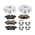 thumbnail image 3 of PowerStop Rear Z23 Evolution Sport Carbon-Fiber Ceramic Brake Pad and Drilled & Slotted Rotor Kit Fits: MINI COOPER Select Models K6331, 3 of 10