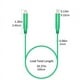 thumbnail image 2 of 6 cables de prueba magnéticos de silicona, flexibles y suaves, 30 V CA, 5 A, 1 metro (3,3 pies), T10005, para sensores e interruptores., 2 of 5