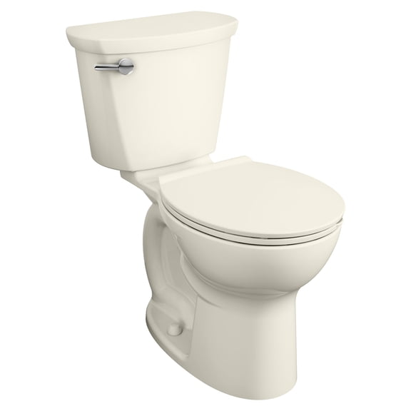 American Standard Cadet Pro 2-Piece 1.28 GPF Single Flush Right Height Round Toilet with 12 in. Rough-In in Linen