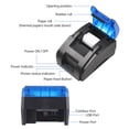 thumbnail image 2 of VTR-T58W 58mm Desktop Thermal Receipt Printer with USB & Bluetooth Connectivity, 203DPI Resolution, 90mm/s Printing Speed, IP54 Protection, Compatible with Windows/Linux/Mac/Android/iOS, Includes, 2 of 6