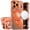 Cosmic Orange, variant on For Apple iPhone 18 Pro CHROME HQ Rotational Magnetic Ring Hybrid - Clear