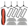 thumbnail image 1 of Para Robot Aspirador S10T STFCR01SZ Piezas de Repuesto Accesorios Rodillo Cepillo Lateral Filtro Hepa Paño de Fregona, 1 of 5