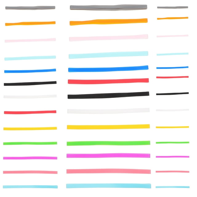 39Pcs Elastic Band Book Wraps Band Notebook Elastic Band Fixing Elastic Strap Wraps Band for Notepad