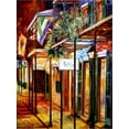 thumbnail image 2 of Art.com Old Bourbon Street Glow Stretched Canvas Print Wall Art by Diane Millsap, 24" x 32", 2 of 4
