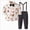 A11-Black, variant on 2-3 Years Toddler Boys Suit Dress Clothes 12 18 Months 2T 3T 4T 5T 6T Kids Boy Cotton Long Sleeve Shirt Vest and Pants 2 Piece Set for Kids Wedding Tuxedo Suits Infant Baby Winter Outfits,Blue