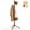 Brown, variant on OVINESY Wooden Coat Rack, 3 Adjustable Heights, 8 Hooks, Freestanding Hat & Jacket Stand for Entryway, Bedroom, Office, Wood Tone