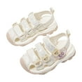 thumbnail image 1 of Girls' Sandals 2024 Summer New Fashion Style, ComGift compatibletable, Lightweight, Flexible, Breathable, Girls Gift, 1 of 5