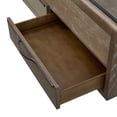 thumbnail image 6 of Miekor Furniture Glass Top Cocktail Table - Cocoa 16032, 6 of 6