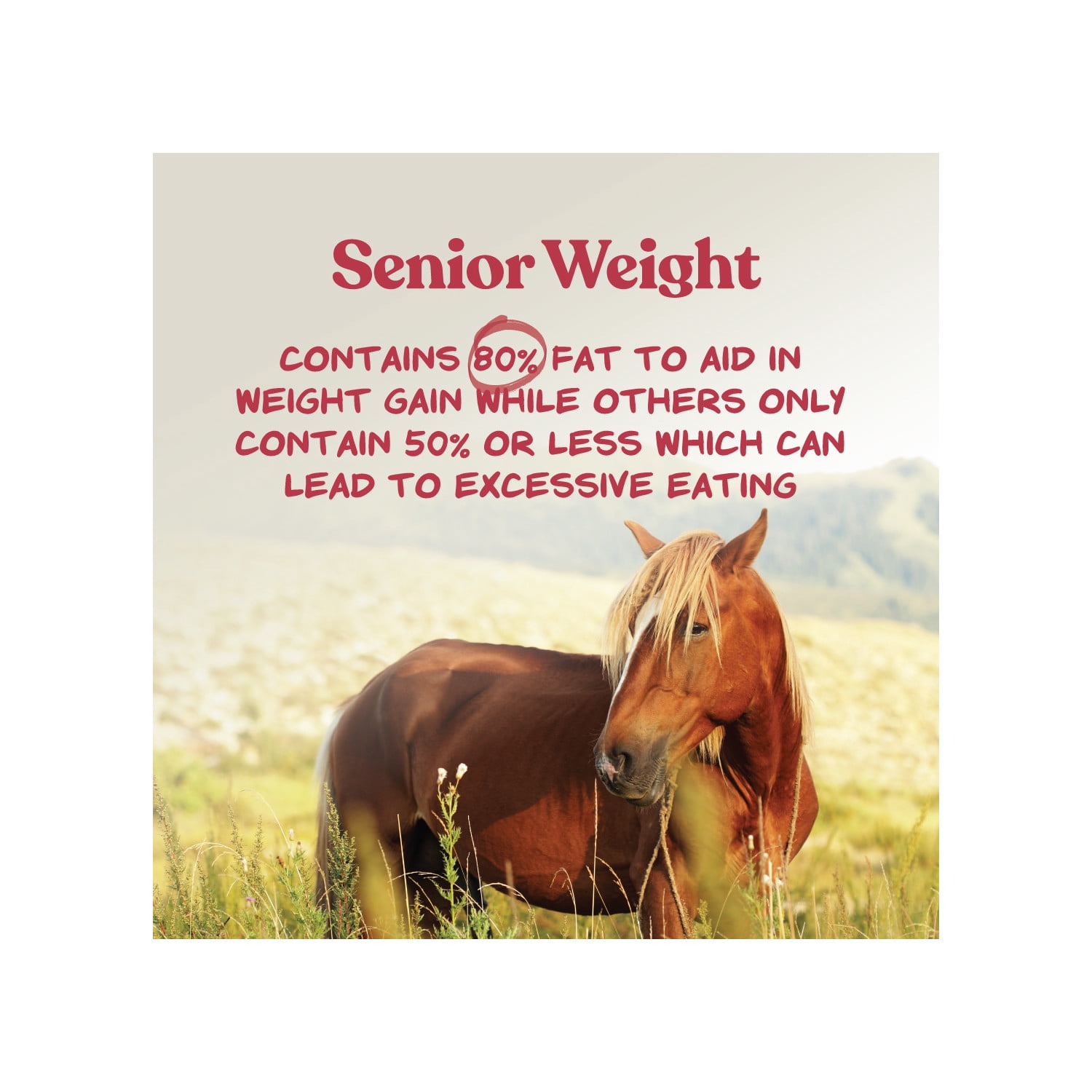Manna Pro Weight Accelerator for Senior Horses w/Omega 3 Fatty Acids 8lbs.