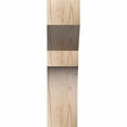 thumbnail image 2 of 5 1/2"W x 10"D x 22"H Monterey Smooth Corbel, Douglas Fir, 2 of 9