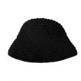 thumbnail image 4 of CoCopeaunts Black Bucket Hats for Women Autumn Winter Thickened Hand-Knitted Lady Mixed Color Outdoor Knitted Fisherman Caps, 4 of 8