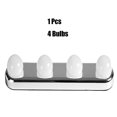 thumbnail image 1 of Portable LED 4 Bulbs Makeup Mirror Light Hollywood Vanity Wall Lamp Kit Lights for Dressing Table Lighting LED Makeup Lights ,Widely Use, 1 of 7