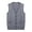 Gray, variant on WREESH Fashion Vest Men'S Wool Sleeveless Waistcoat Loose Knitted Solid Color Cardigan Black