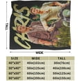 thumbnail image 3 of Blanket Chris Actors Pratt Throw Flannel Blankets Warm Soft Cozy Fuzzy Blanket for Bed Sofa Couch Camping Travel Gift Blankets for All Seasons 60"x50", 3 of 6