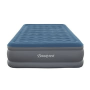 Beautyrest Extraordinaire 16" Full Inflatable Blow up Air Bed Mattress with Built-in Pump