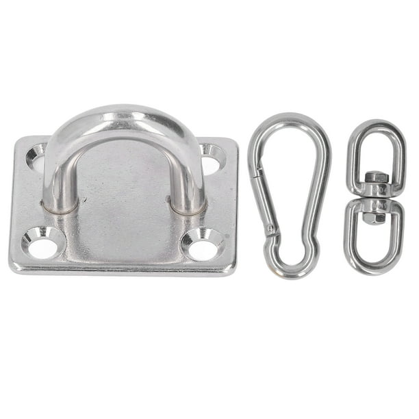 Kit De Accesorios Para Velas De Parasol, Accesorios De Fijación, Superficie Resbaladiza, Operación Simple, Kit De Accesorios Para Colgar Hamacas, Conexión Firme Para Silla ANGGREK Hammock Hanging Hardware Kit