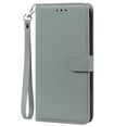 thumbnail image 1 of TECH CIRCLE Wallet Case for iPhone 11 Card Slots Holder Slim PU Leather Folio Flip Case with Hand Strap, Gray, 1 of 1