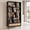 Black, variant on Giantex 64" Tall Freestanding Wooden Bookcase, Display Storage Organizer for Home Office, Natural