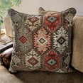 thumbnail image 6 of Furniture of America Morgan Faux Leather T-cushion Loveseat in Brown, 6 of 8