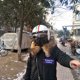 thumbnail image 5 of Visor de escudo de viento de 3 botones Snap para Biltwell Gringo y casco de moto Bonanza Eccomum Visera de escudo de viento de burbuja, 5 of 5