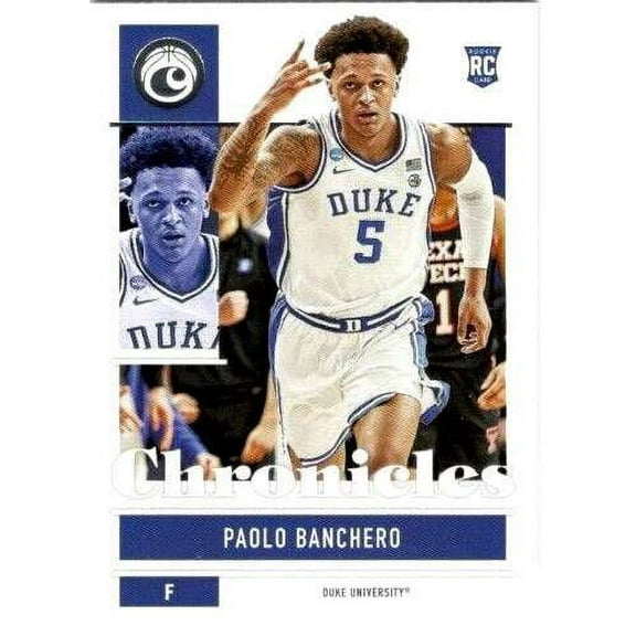 NBA Orlando Magic 2022 Panini Chronicles Draft Picks   Paolo Banchero Trading Card #2 (Rookie Card)