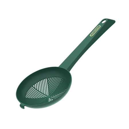 

hoksml Kitchen Noodle Spoon High Temperature Resistant Colander Household Non-stick Pot Soup Spoon Filter Spoon Clearance Gifts