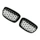 thumbnail image 1 of Parrilla del parachoques delantero superior No.51137262117 de Unique Bargains para BMW Serie 1 11-14, tono plateado cromado a la mitad, 1 par, 1 of 7