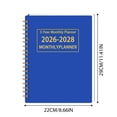 thumbnail image 3 of 11.4x8.6 Inch Monthly Planner 3 Year Monthly Planner 2026-2028 - Planning Journal Agenda for Work Teacher, Desk Student Household School, Calendar Notebook, 3 of 8