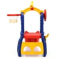 thumbnail image 4 of Topbuy 6-in-1 Freestanding Kids Toddler Slide Set with Basketball Hoop&Ring Toss Indoor&Outdoor, 4 of 8