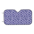 thumbnail image 7 of Fotbe Daisies Flowers Car Windshield Sunshade | Sun Visor Protector Front Window Shade, Keeps Out UV Rays, Keeps Your Vehicle Cool-Small, 7 of 7