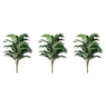 thumbnail image 1 of 3X Planta de Palma Artificial Hoja Planta Artificial de Hoja de Palma Grande Tropical Falsa Artificial, 1 of 5