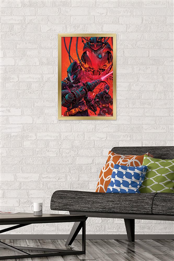 G.I. Joe - B.A.T. Wall Poster, 14.725" x 22.375", Framed