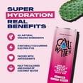thumbnail image 4 of Caliwater Organic Cactus Water Wild Prickly Pear, Coconut Water Alternative, Natural Plant Based Hydration, Skin Care, Electrolyte Drinks , Flavored Waters, 12-Pack 12oz/can 6g Sugar, 30 Calories, 4 of 9