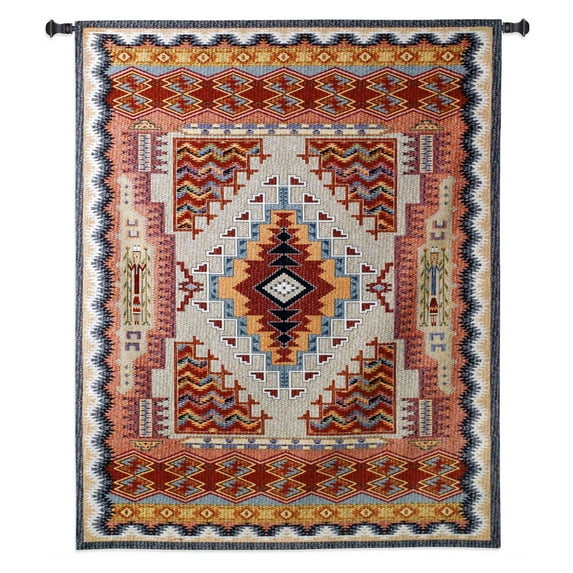 FineArtTapestries 2934-WH Southwest Salmon Large Wall Tapestry