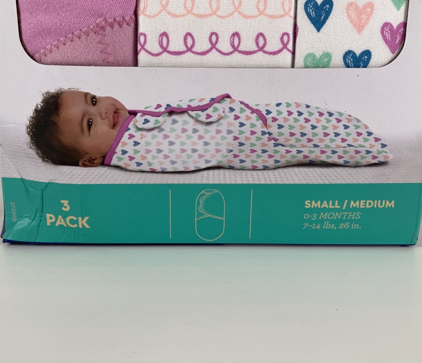 Open Box SwaddleMe Original Swaddle Wrap, 3pk, 03 Months