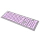thumbnail image 1 of Teclas ABS de 108 teclas, doble capa, dos colores, transmisión de luz, para teclado mecánico de 61, 87, 104, 108 teclas, 1 of 8