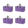 thumbnail image 2 of Vacemry Large Capacity Storage Bags, 4-Pack Foldable Moving Totes for Clothes, Portable Household Organization with Carry Handles, Durable Construction for Repeated Use, 2 of 6