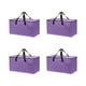thumbnail image 2 of Bolsas de Almacenamiento Plegables de Gran Capacidad - Paquete de 4 Organizadores para Mudanzas y Viajes, para Ropa, Edredones y Artículos Del Hogar, 27 X 14 X 13 Pulgadas, 2 of 6