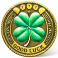 thumbnail image 1 of Moneda de buena suerte CYOUNG Prosperity Success Happiness Token, 1 of 6