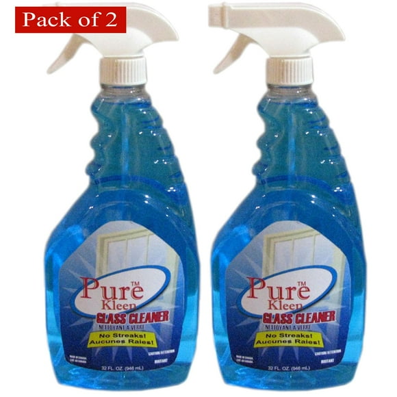 Pure Kleen Glass Clear No Streak 946ml (Pack of 2)