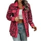 thumbnail image 2 of Chaqueta y abrigo informal de manga larga sin capucha para mujer, nueva chaqueta de manga larga con botones y estampado de leopardo, abrigo camisero para mujer, 2 of 5
