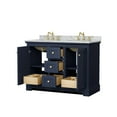 thumbnail image 4 of Wyndham Collection Wcv232348dcmunomxx Avery 48" Free Standing Double Basin Vanity Set -, 4 of 7